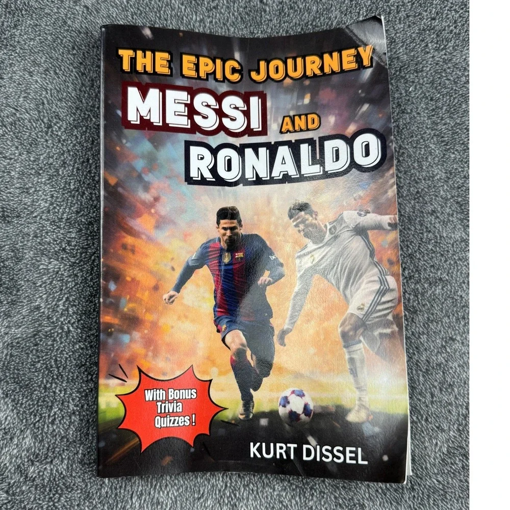 Messi Ronaldo Book Kids Soccer Biography Kurt Dissel 2023 Paperback
